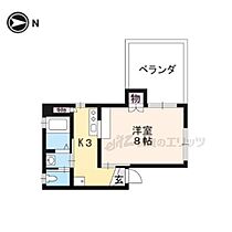 グレース白梅町南 3-A ｜ 京都府京都市北区大将軍東鷹司町（賃貸マンション1K・3階・24.15㎡） その2