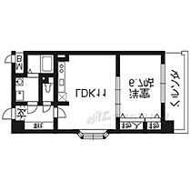 パレフルーヴ五条 316 ｜ 京都府京都市右京区西院西溝崎町（賃貸マンション1LDK・3階・42.30㎡） その1