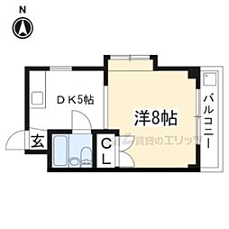 間取図画像 1DK