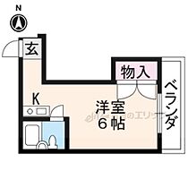 京都府京都市西京区上桂森下町（賃貸マンション1K・3階・18.00㎡） その2