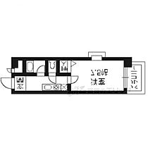 グリーンコートランザン 407 ｜ 京都府京都市右京区梅津尻溝町（賃貸マンション1K・4階・25.20㎡） その2