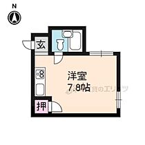 京都府京都市右京区西京極北大入町（賃貸マンション1R・5階・18.65㎡） その2