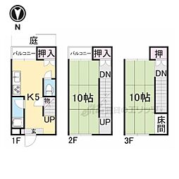 阪急京都本線 西院駅 バス9分 梅津段町下車 徒歩3分