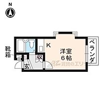 メゾン・メルヴェール 102 ｜ 京都府向日市寺戸町二枚田（賃貸マンション1R・1階・17.00㎡） その2