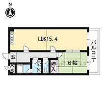 京都府京都市下京区高辻通室町西入繁昌町（賃貸マンション1LDK・4階・51.03㎡） その2