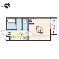 イーストコート東山 202 ｜ 京都府京都市東山区本町9丁目（賃貸アパート1K・2階・22.10㎡） その2