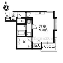 京都府京都市下京区新町通六条下る艮町（賃貸マンション1K・1階・27.00㎡） その1