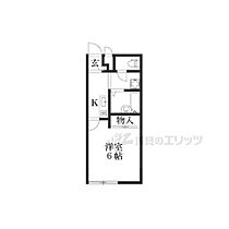 京都府京都市西京区桂上豆田町（賃貸アパート1K・2階・23.18㎡） その2