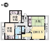 ＦＡＭＩＬＩＡ　桂 201 ｜ 京都府京都市西京区桂木ノ下町（賃貸マンション3LDK・2階・77.90㎡） その2