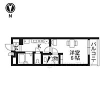 京都府京都市東山区福稲高原町（賃貸アパート1K・4階・19.87㎡） その1