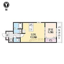 京都府京都市下京区新町通七条上ル辰巳町（賃貸マンション1LDK・3階・44.04㎡） その2