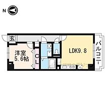 Ｌａｔｏｕｒ京 302 ｜ 京都府京都市伏見区竹田段川原町（賃貸マンション1DK・4階・42.06㎡） その1