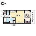 ソルテラス京都東寺HOMARE2階7.6万円