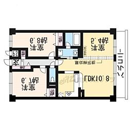 i.House02 3LDKの間取図画像