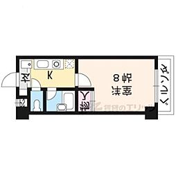 FLATB'S 1Kの間取図画像