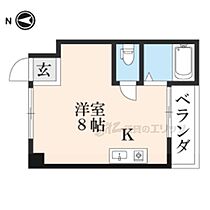 京都府京都市山科区御陵鴨戸町（賃貸マンション1K・3階・19.00㎡） その2