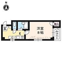 京都府京都市上京区千本通竹屋町上ル主税町（賃貸マンション1K・3階・21.00㎡） その2