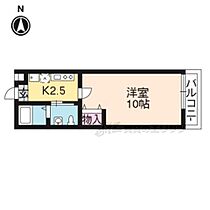 京都府京都市山科区北花山大林町（賃貸マンション1K・3階・24.00㎡） その2