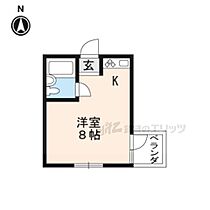 京都府京都市山科区厨子奥若林町（賃貸マンション1R・2階・16.00㎡） その2