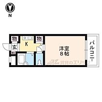 サンフェスタ東福寺A棟 106 ｜ 京都府京都市東山区本町１９丁目（賃貸マンション1K・1階・21.00㎡） その2