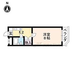 東福寺駅 4.3万円