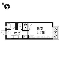 プティ・ベルク室町 205 ｜ 京都府京都市南区上鳥羽勧進橋町（賃貸アパート1K・2階・24.00㎡） その2