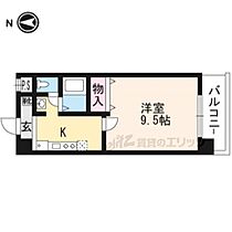 京都府京都市下京区四条通油小路東入ル傘鉾町（賃貸マンション1K・9階・28.08㎡） その1