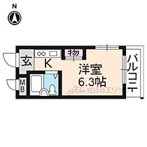 京都府京都市伏見区深草西浦町7丁目（賃貸マンション1K・3階・16.77㎡） その2