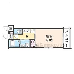 間取図画像 1K