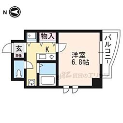 間取図画像 1K