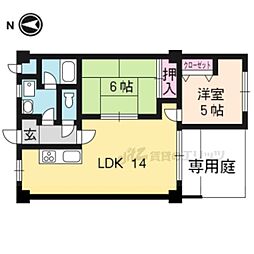 ル・アーヴル村井 2LDKの間取図画像