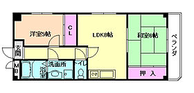 大阪府大阪市福島区野田3丁目（賃貸マンション2LDK・4階・48.76㎡） その2