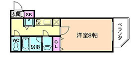 大阪府大阪市福島区福島2丁目（賃貸マンション1K・4階・27.47㎡） その2