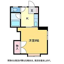 サンシャインユー 101 ｜ 新潟県新潟市西区小針西1丁目（賃貸アパート1K・1階・24.22㎡） その2