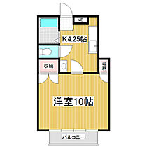 カーサマサキＡ棟  ｜ 長野県松本市大字島立（賃貸アパート1K・1階・32.40㎡） その2