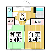 フォーブルインターＡ  ｜ 長野県安曇野市豊科南穂高（賃貸アパート2K・1階・33.33㎡） その2