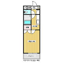 パークハイツ島内 3-A ｜ 長野県松本市大字島内（賃貸マンション1K・3階・23.51㎡） その2