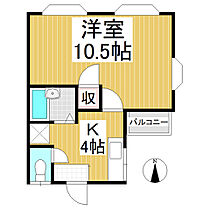 クオリティハウス若宮　Ａ棟  ｜ 長野県長野市若宮1丁目（賃貸アパート1K・1階・33.00㎡） その2