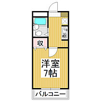 平林ピア　III  ｜ 長野県長野市平林1丁目（賃貸マンション1K・3階・21.00㎡） その2