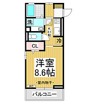 プレジール高田  ｜ 長野県長野市大字高田（賃貸アパート1K・1階・30.33㎡） その2