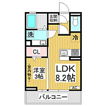 プレジール高田  ｜ 長野県長野市大字高田（賃貸アパート1LDK・3階・29.25㎡） その2