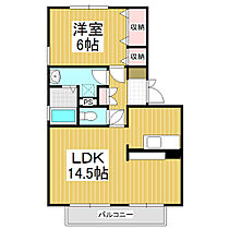 マリーライフ　Ａ棟  ｜ 長野県長野市大字稲葉（賃貸アパート1LDK・2階・56.00㎡） その2