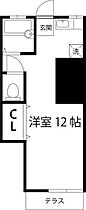 コーポ竹内  ｜ 東京都調布市菊野台3丁目（賃貸アパート1R・1階・25.00㎡） その2