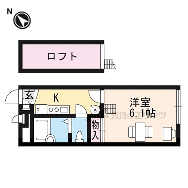 滋賀県大津市富士見台(賃貸アパート1K・1階・19.87㎡)の写真 その2
