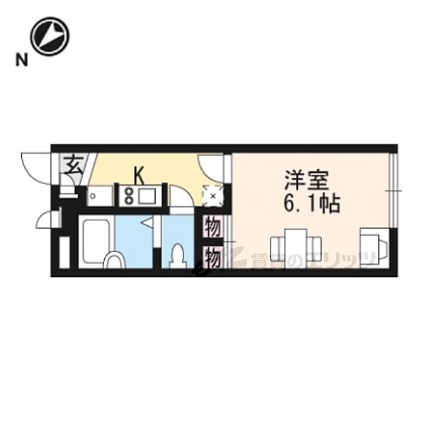 レオパレスハイランドIII 203｜滋賀県彦根市野瀬町(賃貸アパート1K・2階・19.87㎡)の写真 その2