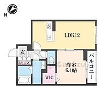 滋賀県彦根市野瀬町（賃貸マンション1LDK・2階・45.28㎡） その2