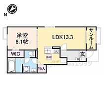 トロント・ハウス 102 ｜ 滋賀県彦根市城町1丁目14号（賃貸アパート1LDK・1階・50.01㎡） その2