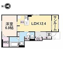 滋賀県高島市安曇川町西万木（賃貸アパート1LDK・1階・52.38㎡） その2