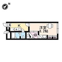 レオパレスＳｐａｒｒｏｗ 202 ｜ 滋賀県彦根市清崎町（賃貸アパート1K・2階・22.35㎡） その2