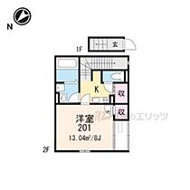 滋賀県大津市堅田一丁目（賃貸アパート1K・1階・25.88㎡） その2